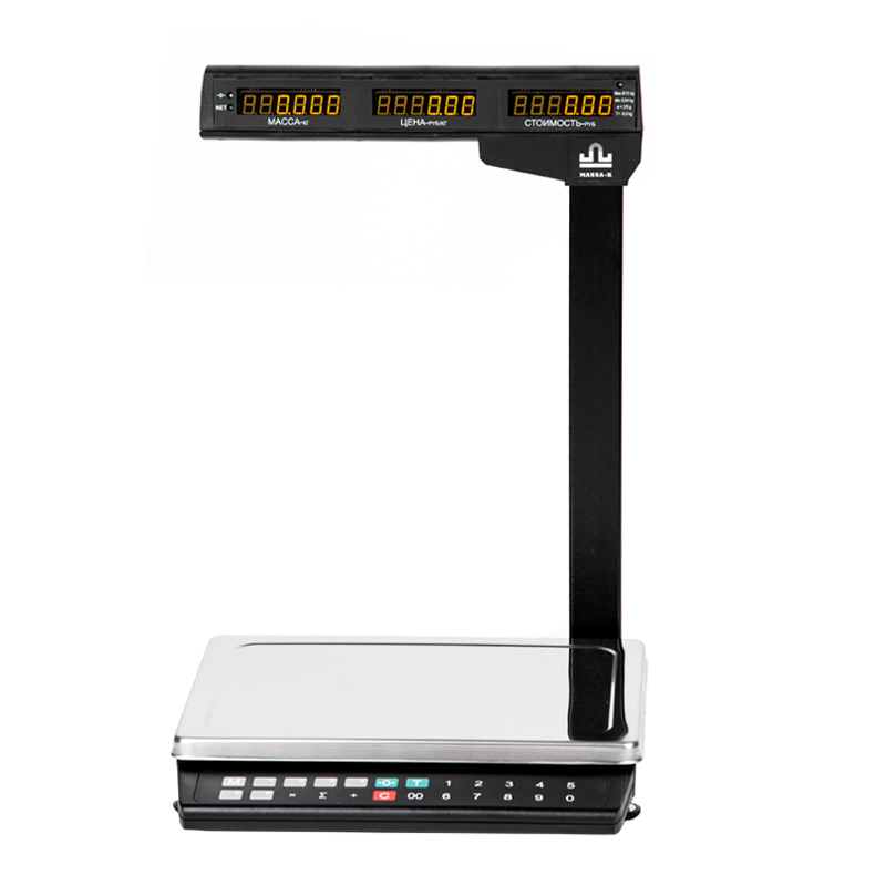 Весы эл. торговые МК-15.2-ТН21(RU) (интерфейсам RS-232 и USB)