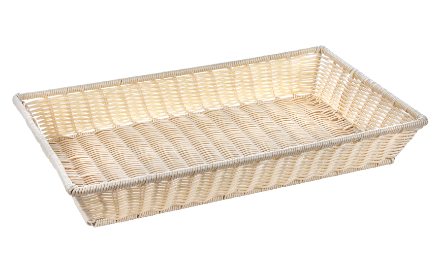 Корзинка 525х325х80 бежевая