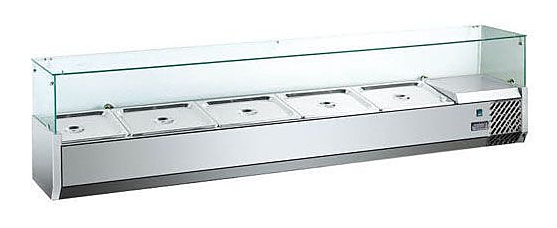 Витрина настольная HURAKAN HKN-VRX1200/380